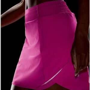 Lululemon Sonic Pink Hotty Hot HR Skirt